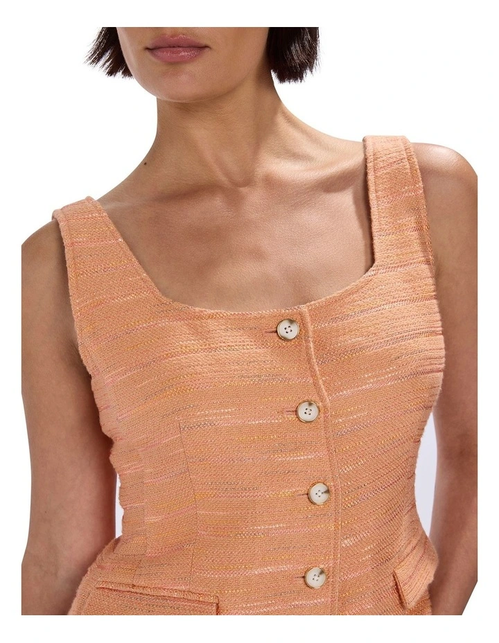 Tweed Could Be The One Top in Orange image 3