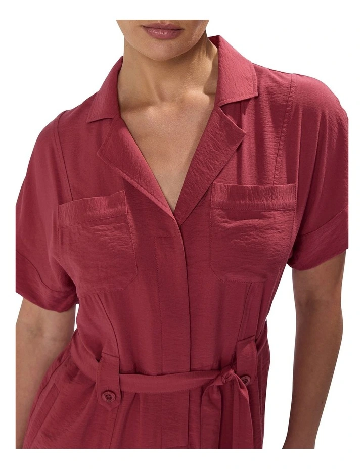 Montana Jumpsuit in Dark Mahogany image 2