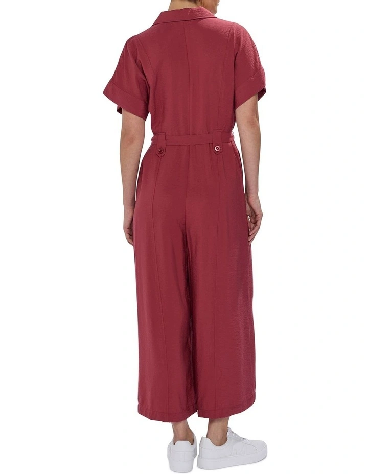 Montana Jumpsuit in Dark Mahogany image 3