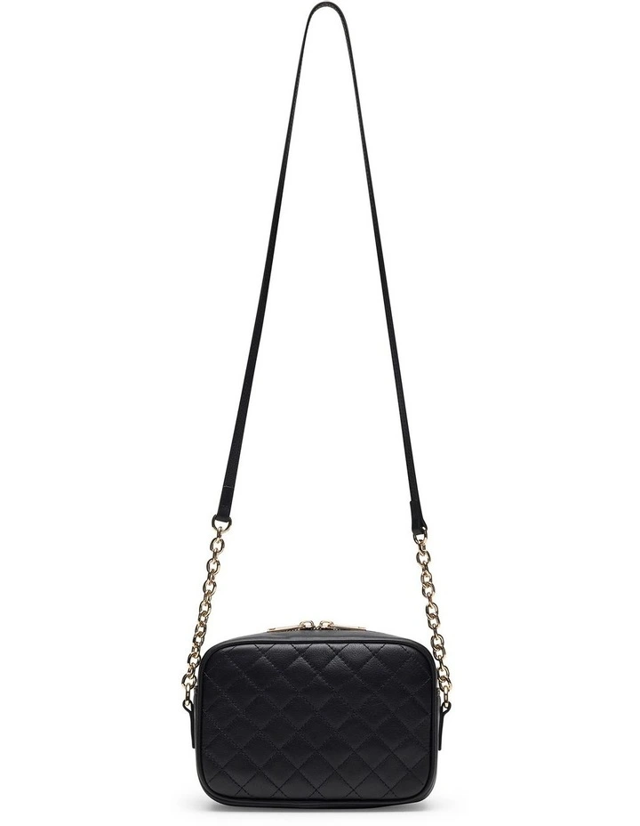 Candie Leather Camera Bag in Black image 2