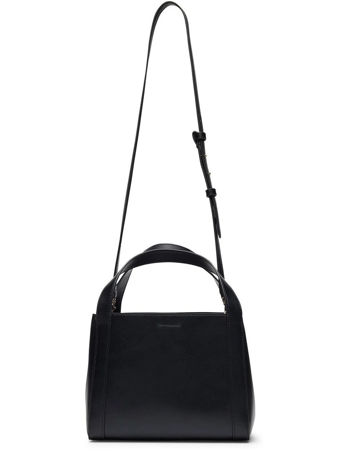 Wendy Mini Tote Bag in Black image 2