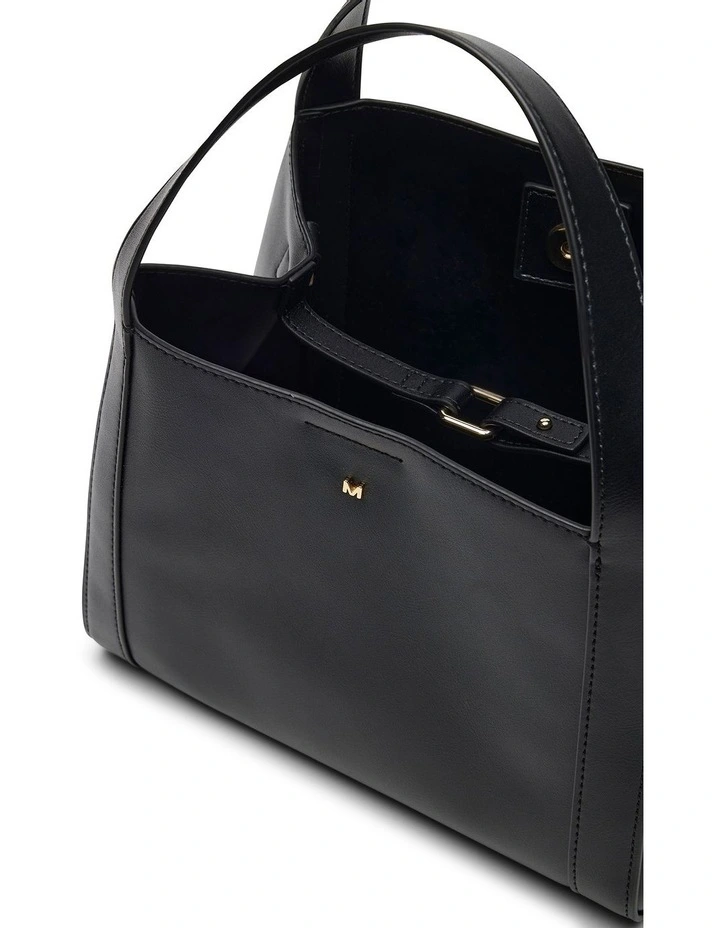 Wendy Mini Tote Bag in Black image 3