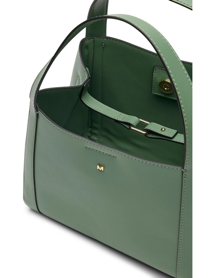Wendy Mini Tote Bag in Cactus Green image 3