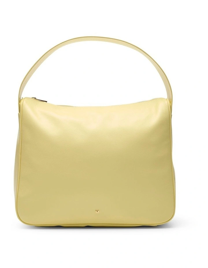 Asha Leather Tote Bag in Butter image 1