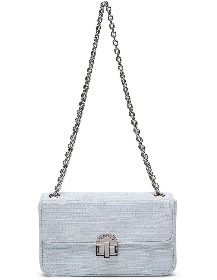 Sussex Tweed Crossbody Bag in Periwinkle image 1