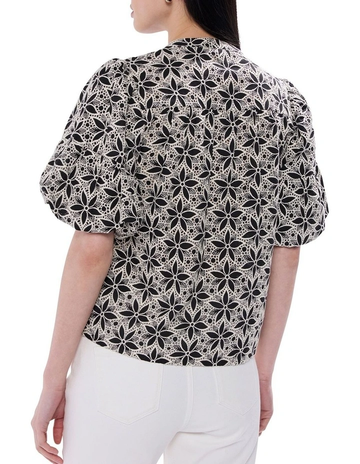 Nobody's Perfect Top in Black Multi image 4