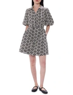 Nobody's Perfect Dress in Black Multi