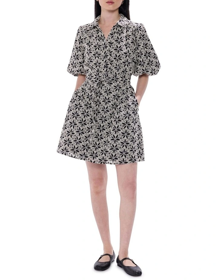 Nobody's Perfect Dress in Black Multi image 1