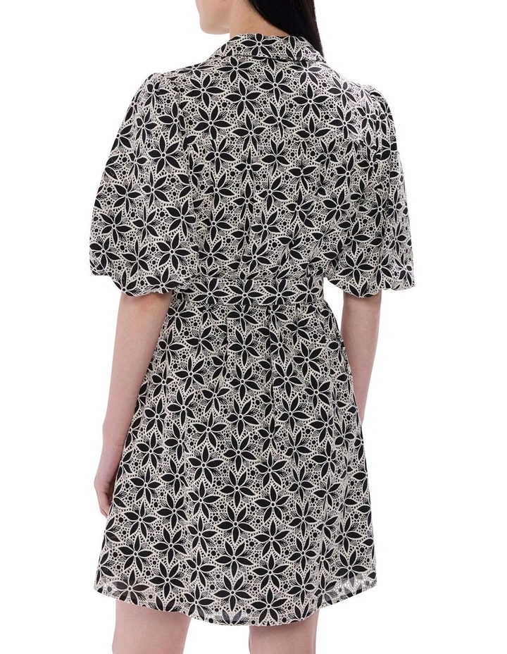 Nobody's Perfect Dress in Black Multi image 4