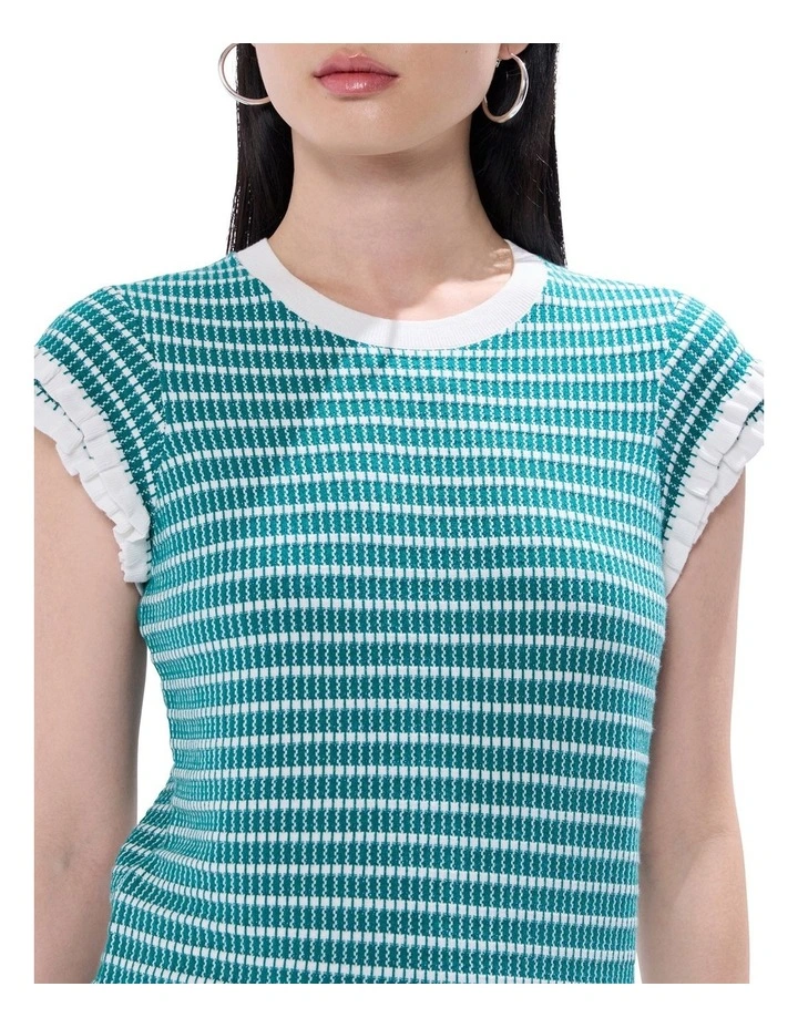 Spirit Of The Sea Knit in Teal Multi image 3