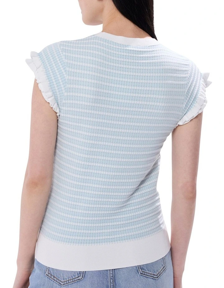 Spirit Of The Sea Knit in Dusty Blue Multi image 5