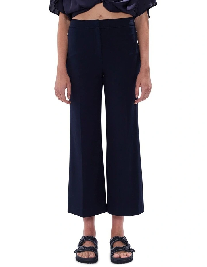 Logan Crop Pant in Midnight image 2