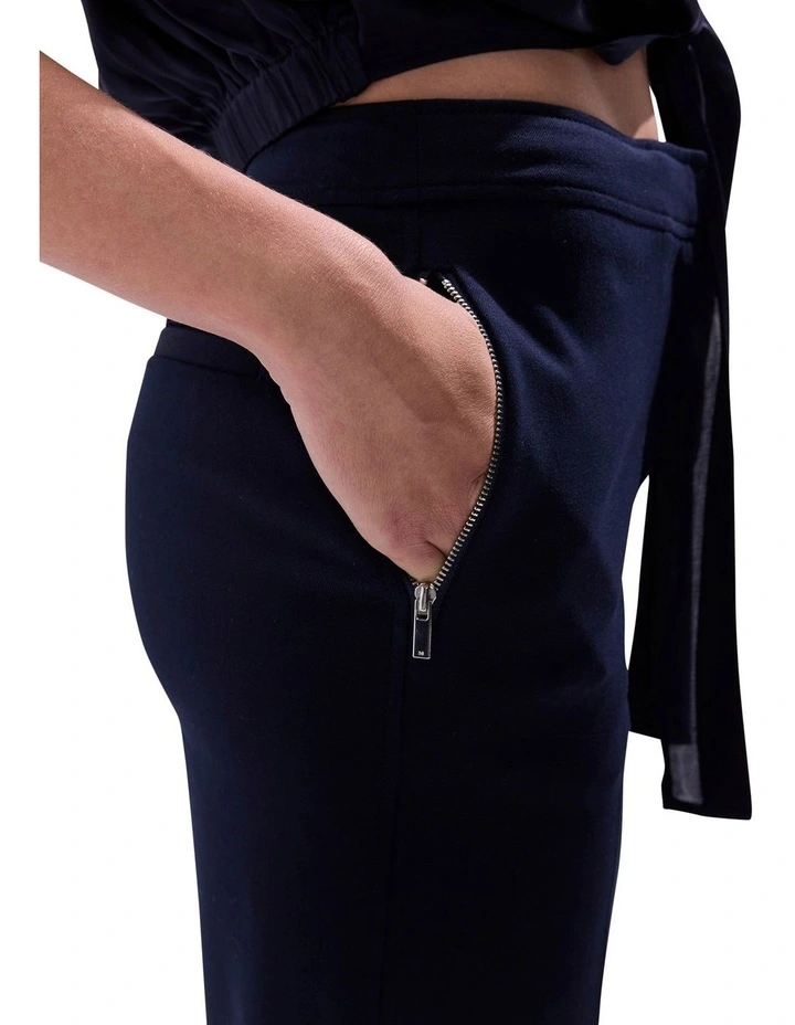 Logan Crop Pant in Midnight image 3