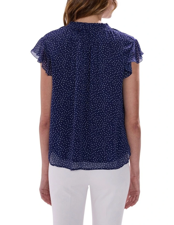 Empire Of Spots Top in Midnight Multi image 4