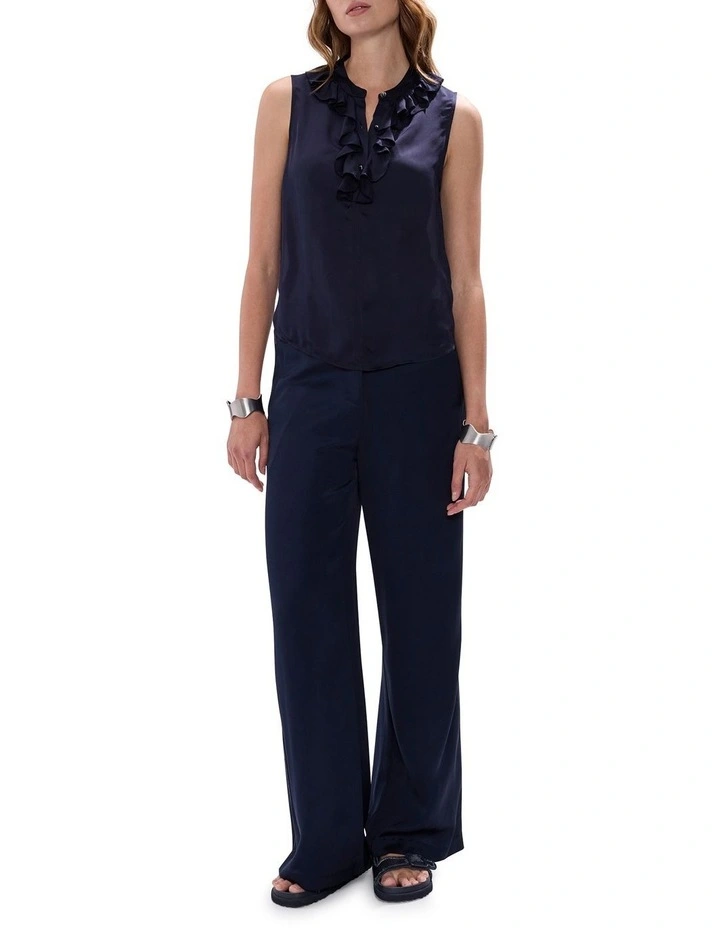 Maeve Frill Top in Midnight image 2
