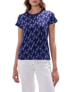 Take On Tree Tee in Midnight Multi