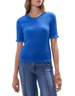 Another Realm Knit in Royal Blue