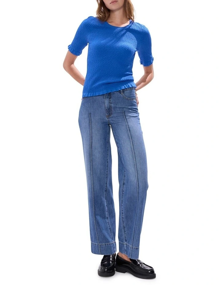 Another Realm Knit in Royal Blue image 2