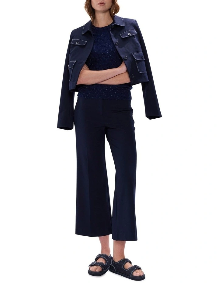 Thorns And Roses Speckle Knit in Midnight image 2