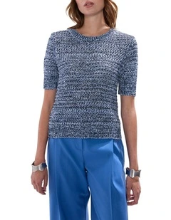 Glass Castle Knit in Midnight Multi