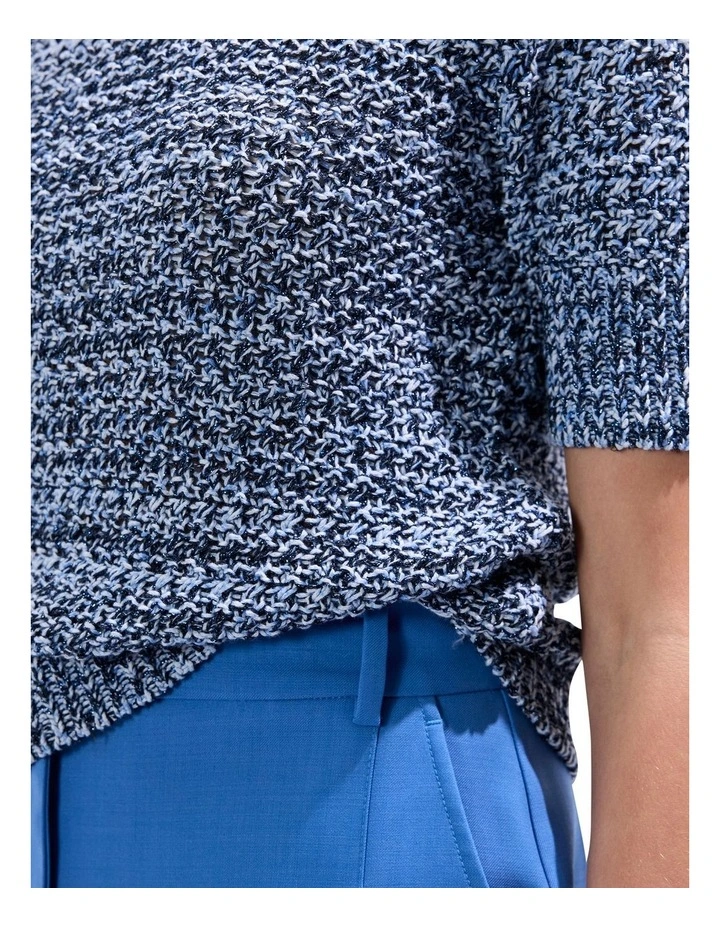 Glass Castle Knit in Midnight Multi image 3