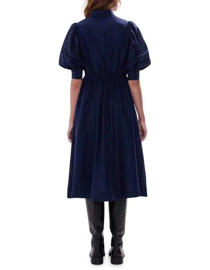 Empress Twist Front Dress in Midnight image 4