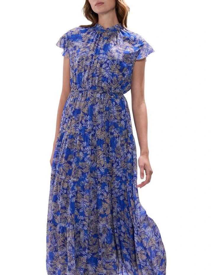 Be-leaf It Or Not Dress in Blue Multi image 1