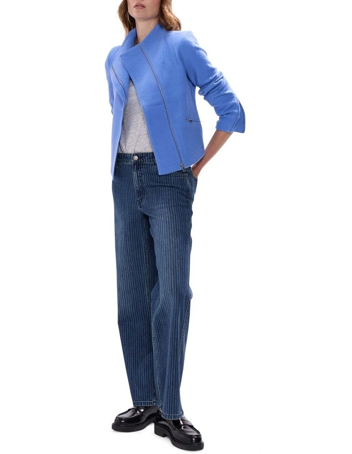 Lani Felted Wool Jacket in Bluebird image 2
