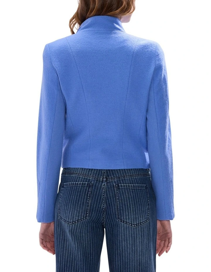 Lani Felted Wool Jacket in Bluebird image 5