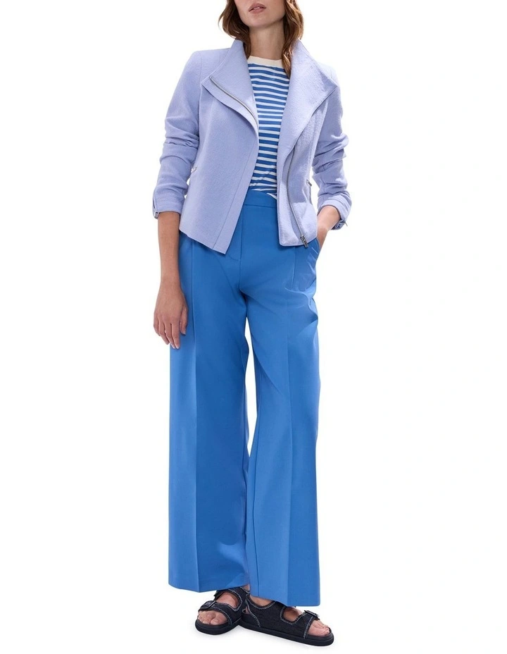 Lani Felted Wool Jacket in Pearl Blue image 2