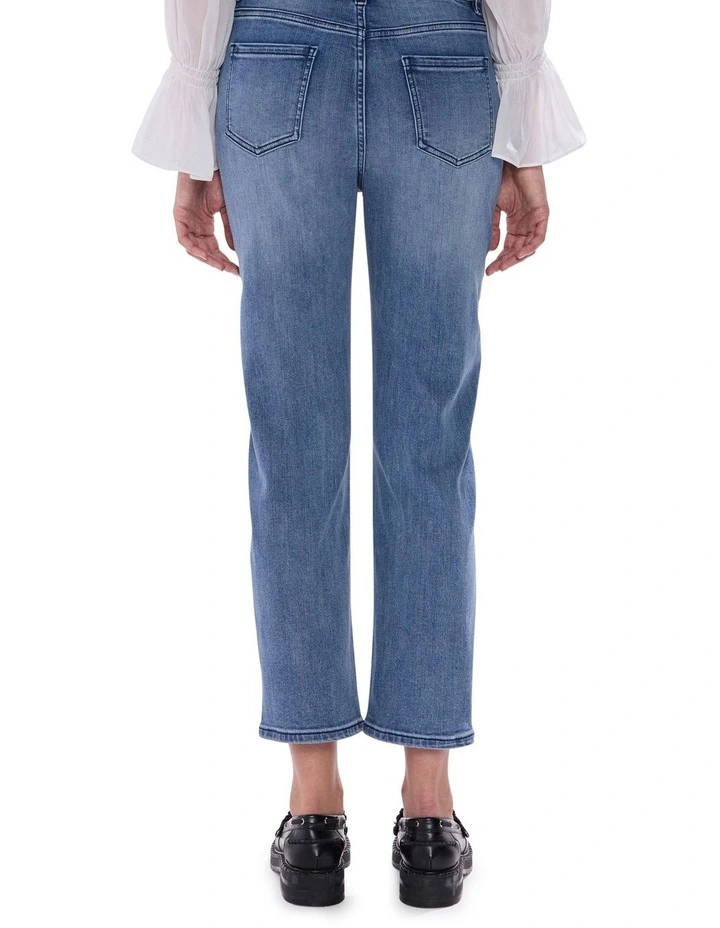 Mary Studded Jean in Han Blue image 4