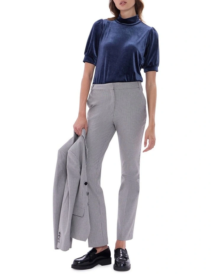 Vanessa Velvet Top in Midnight image 2