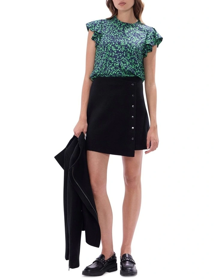 Treat Them Top in Green Multi image 2