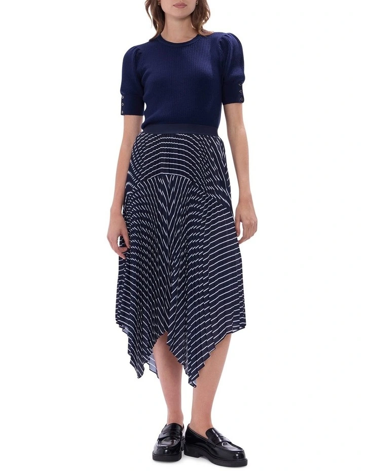 Clare Merino Knit Top in Midnight image 2