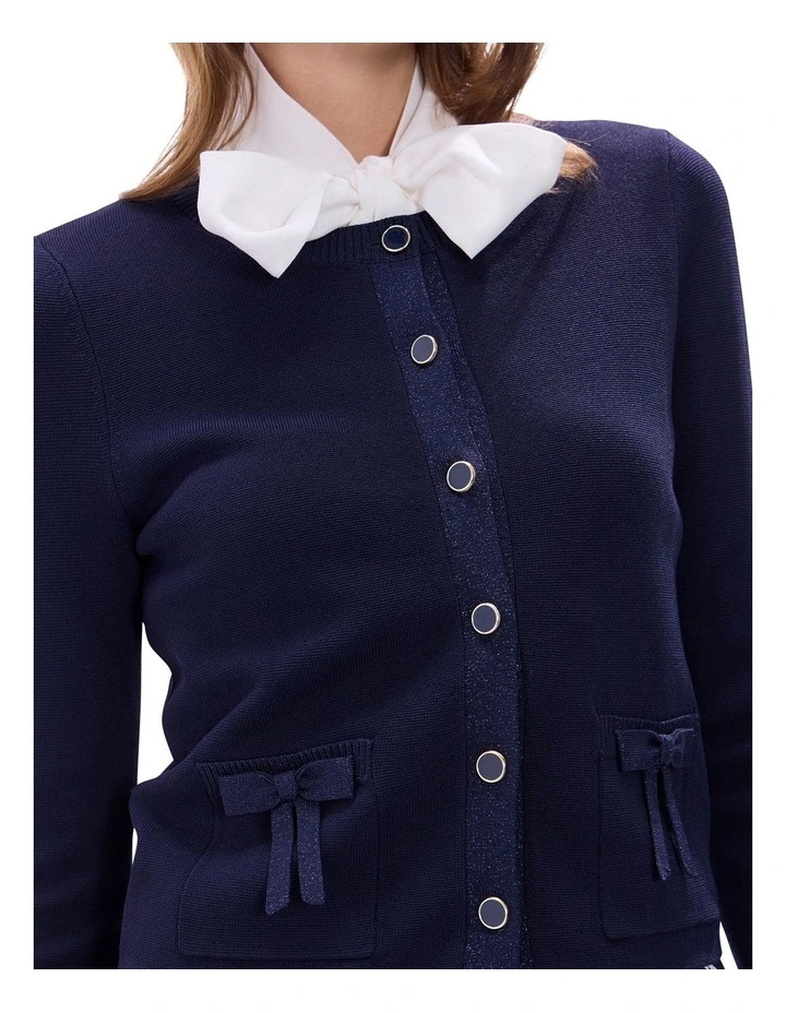 Adriata Cardigan in Midnight image 3