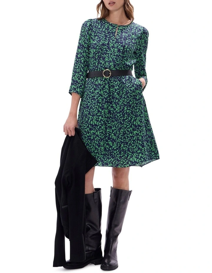 Treat Them Green Dress in Green Multi image 2