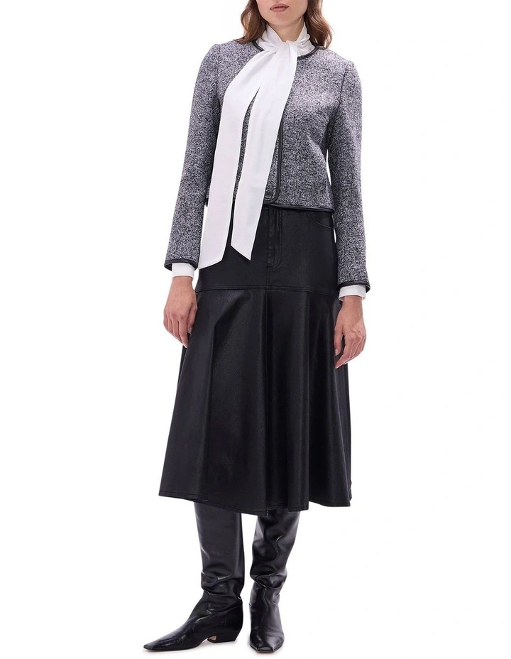 Briar Boucle Jacket in Grey image 2