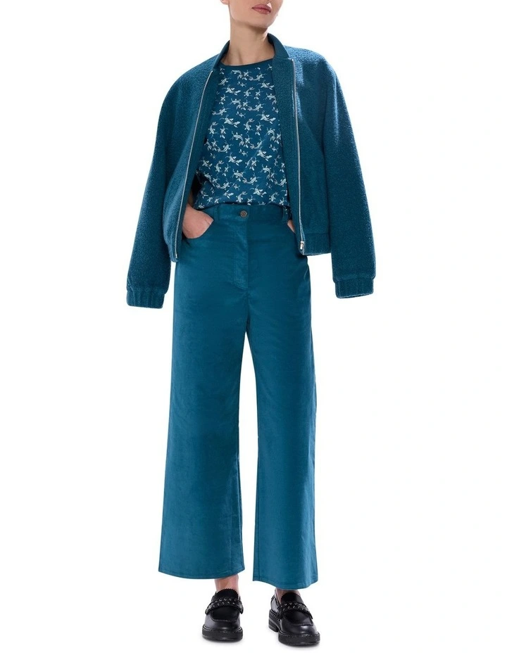 About A Koi Tee in Teal image 2