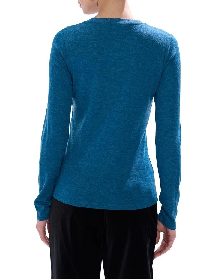 Bellamy Babywool Top in Teal image 4