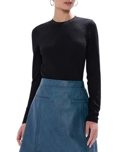 Let's Groove Top in Black