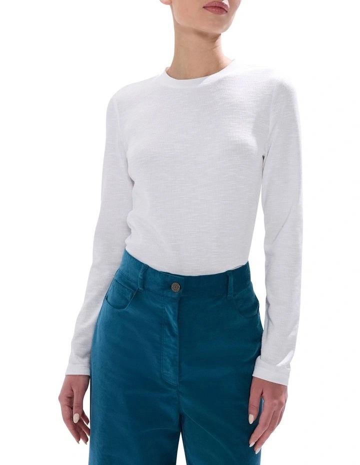 Let's Groove Top in Ivory image 1