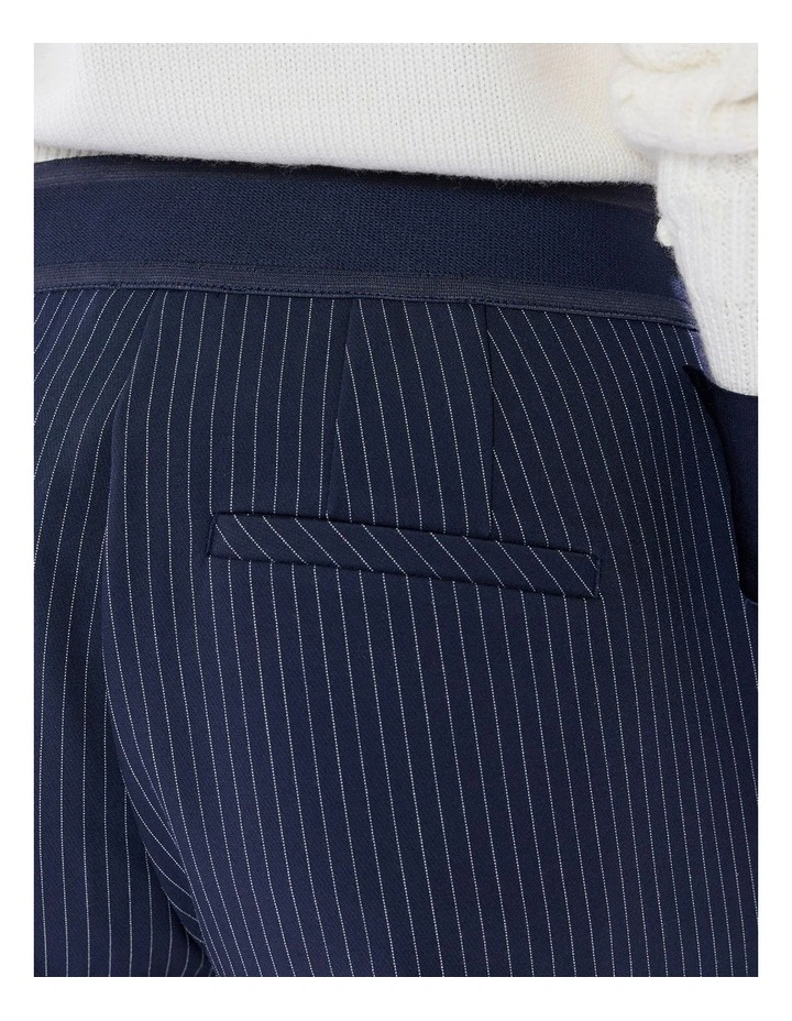 Courtier Pinstripe Pant in Navy Stripe image 4