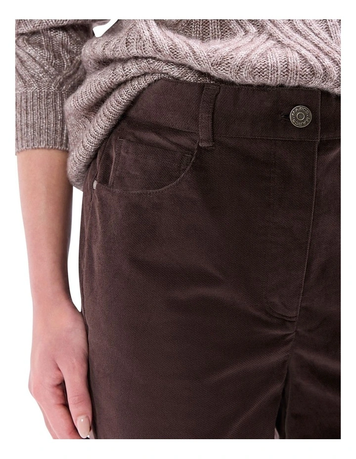 Cali Wide Leg Pant in Espresso image 3