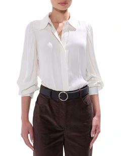 Karu Shirt in Ivory