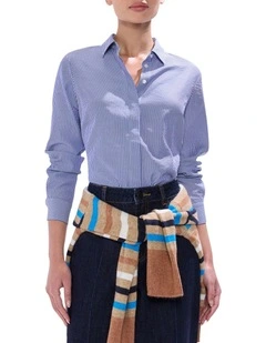 Carnival Stripe Shirt in Blue Stripe