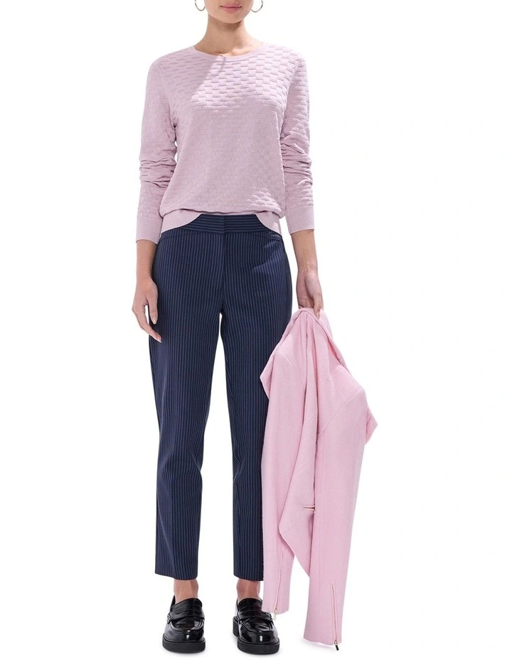 Siren Shimmer Knit in Pink Orchid image 2
