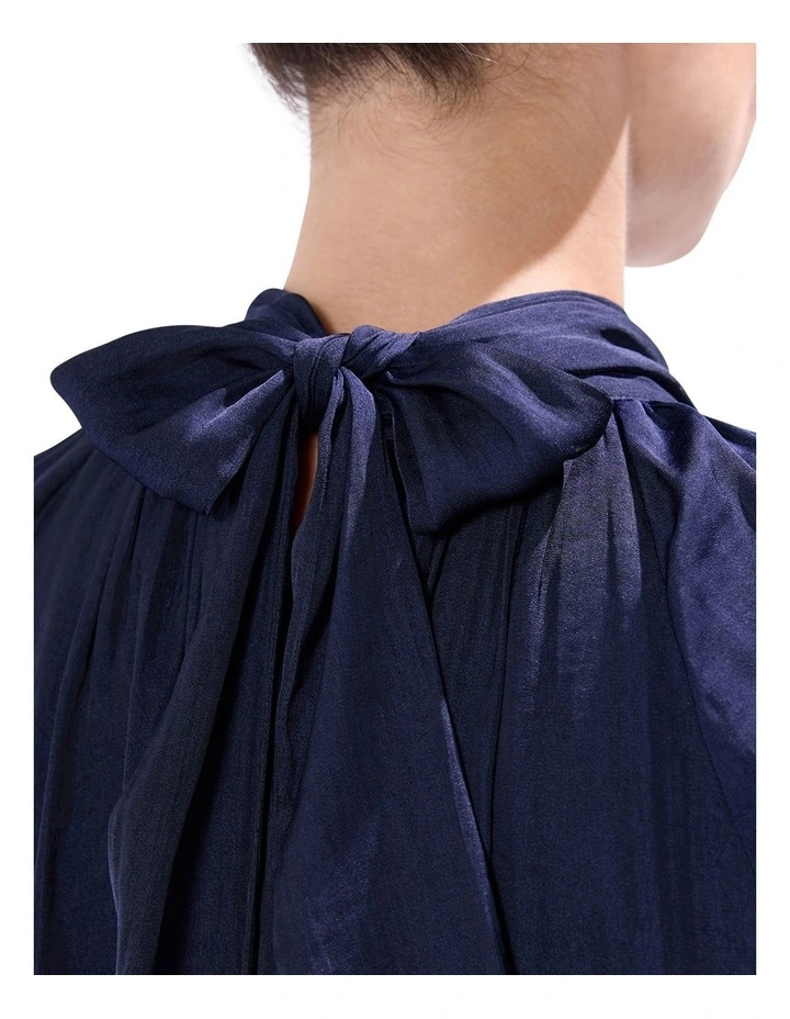 Karu Mini Dress in Moonlit Navy image 2