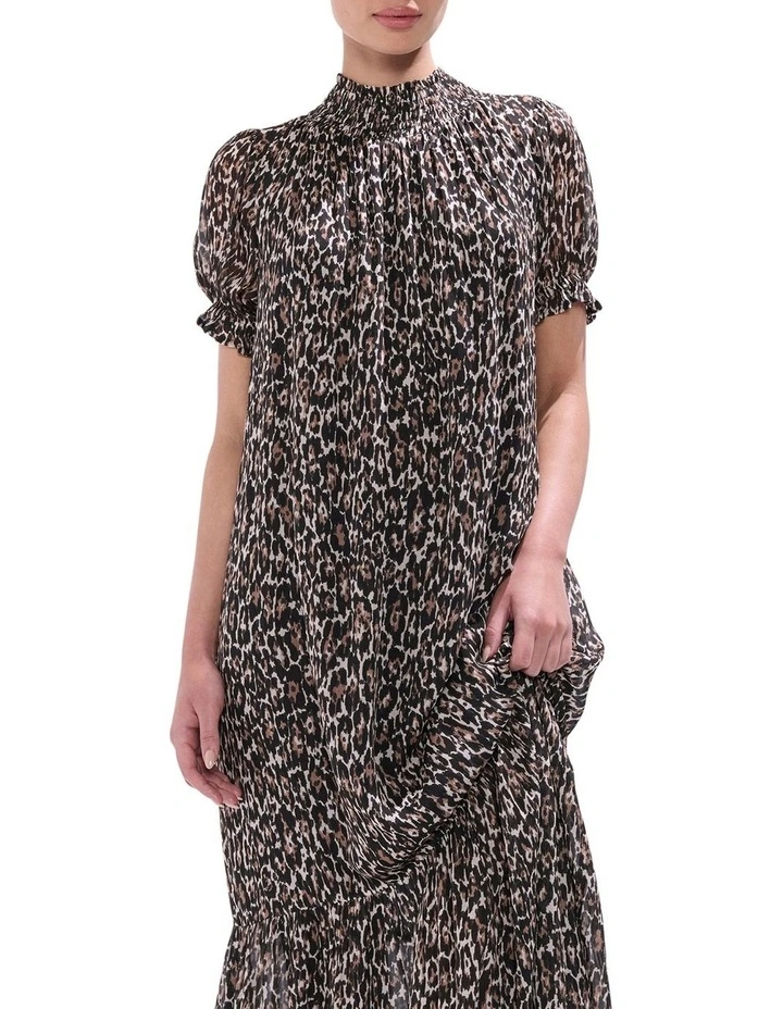 Wild About You Dress in Brown Multi image 2