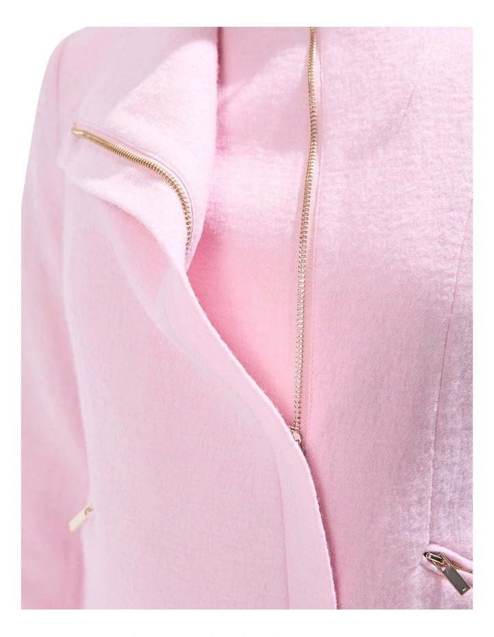 Lani Felted Wool Jacket in Pink Orchid image 3