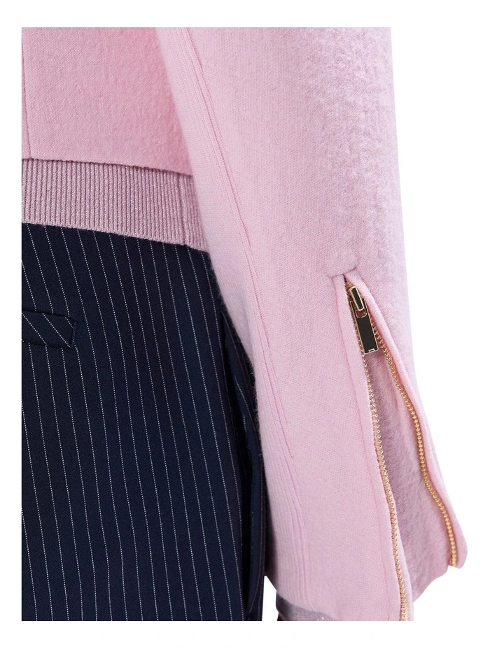 Lani Felted Wool Jacket in Pink Orchid image 4